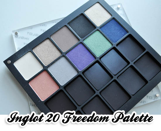 inglot freedom system 20 pan palette