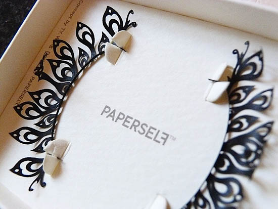 paperself lashes in the box