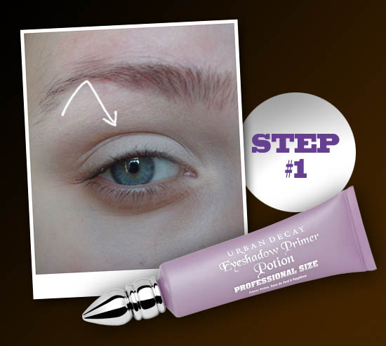 smokey eye step 1