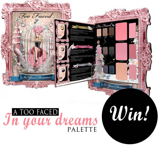 win a toofaced palette