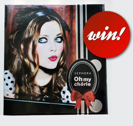 win a sephora oh my cherie set