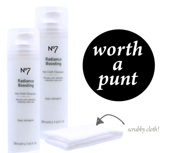 No7 hot cloth cleanser