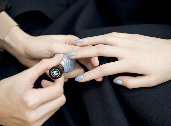 chanel sky line nail polish - pic credit: la chanelphile