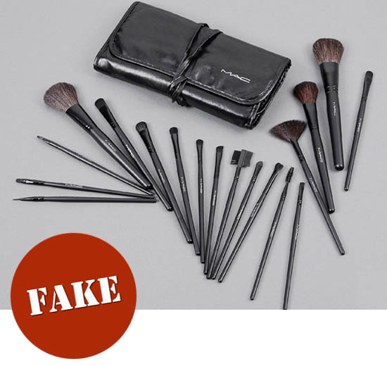 fake mac brushes