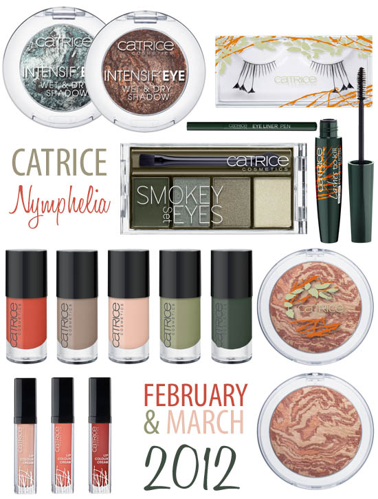 catrice nymphelia collection for feb and march