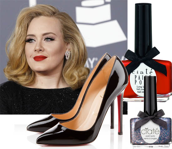 adele grammy's nails