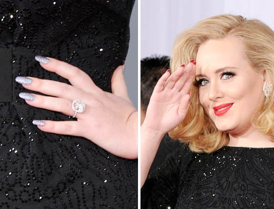 adele's grammy's nails