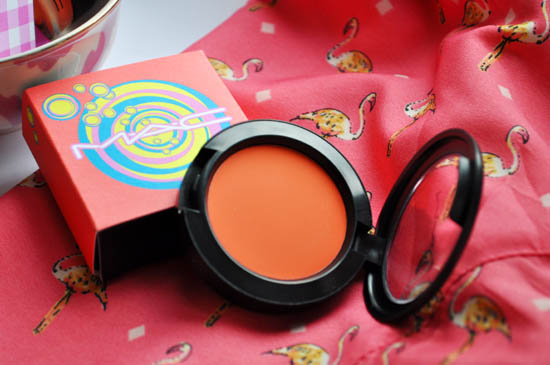 cremeblend blush in optimistic orange