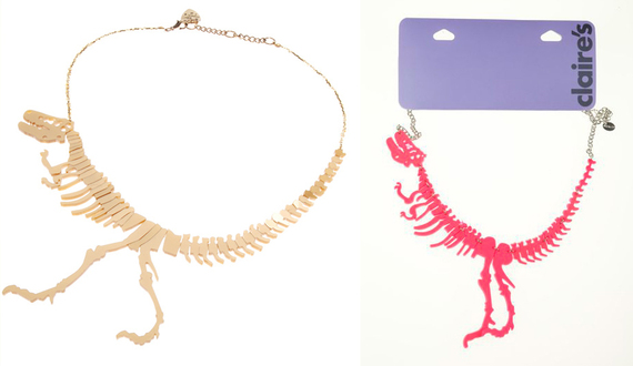 claire's accessories jewellery rip off tatty devine