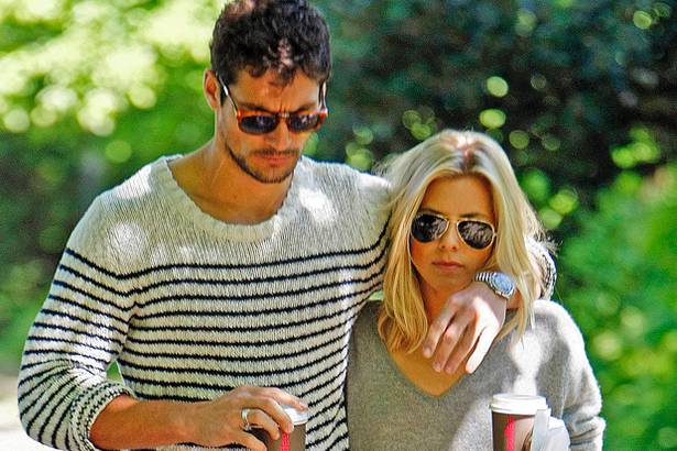 David Gandy and Mollie King