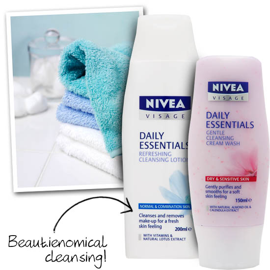 nivea cleansing products