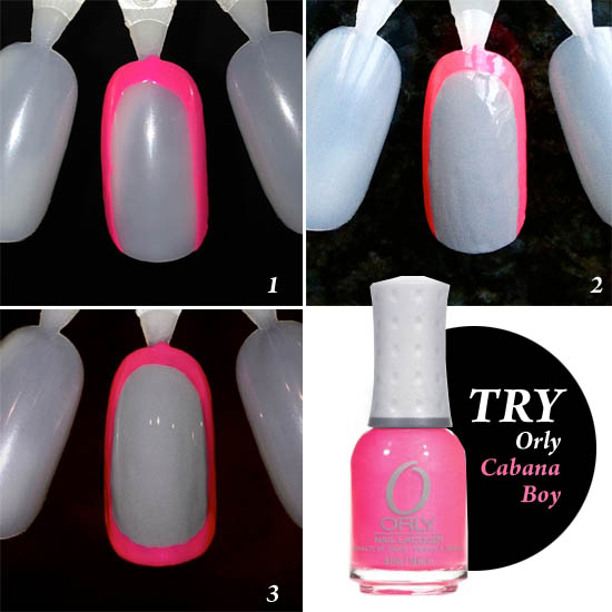the outline manicure how to