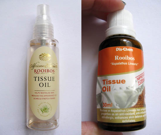 tssue oils from south africa