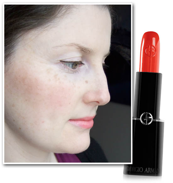 Giorgio Armani Rouge d'Armani Sheer Lipstick Review, Pictures & Swatches |  