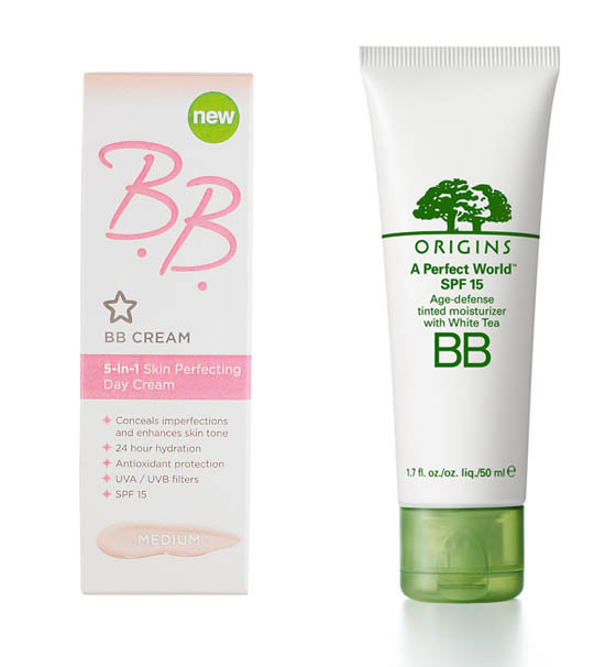 bb creams from superdrug and origins