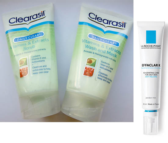 clearasil and effaclar K