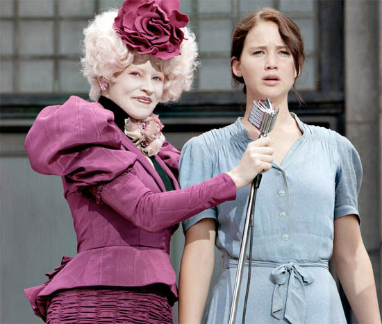 effie trinket and katniss