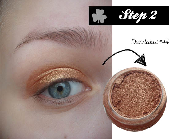 patrick's day look step 1