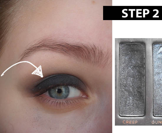 smokey eye tutorial step 2