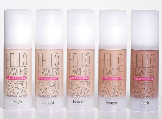 Benefit Hello Flawless Oxygen Wow shades
