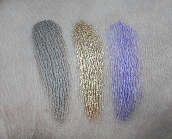 Maybelline Colour Tattoo shadows - swatches