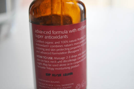 Trilogy Rosehip Oil Antioxidant+