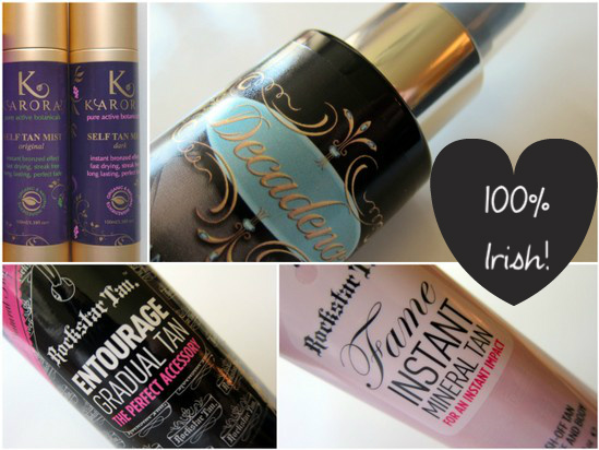 Irish tanning brands 