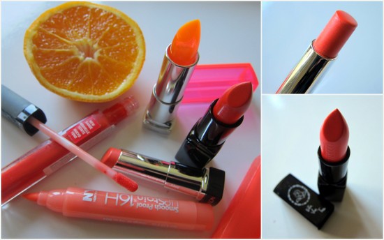 orange lips trend 2012