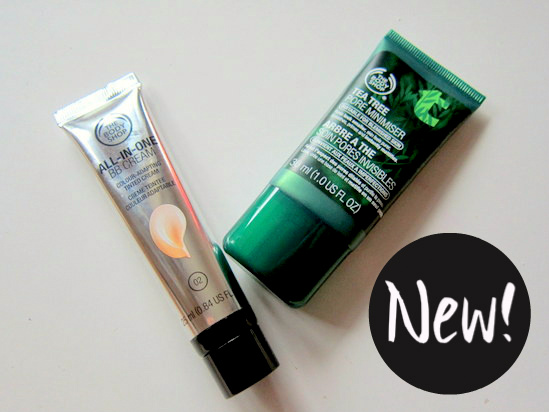 The Body Shop All in One BB Cream and Tea Tree Pore Minimiser