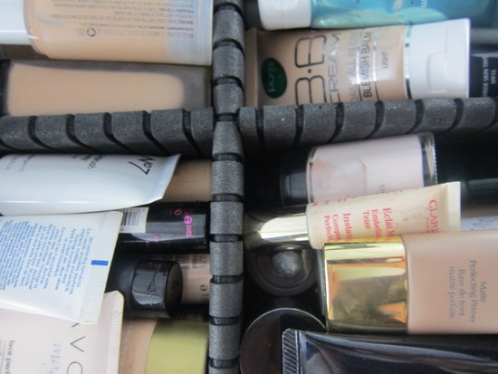 makeup organisation and storage