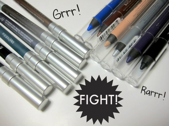 Best Eye Pencils - Rimmel Scandaleyes vs Urban Decay 24/7 Glide-On Eye Pencils