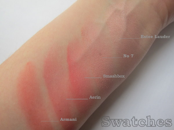 Five New Blushers From Armani Aerin Smashbox No 7 Estee Lauder