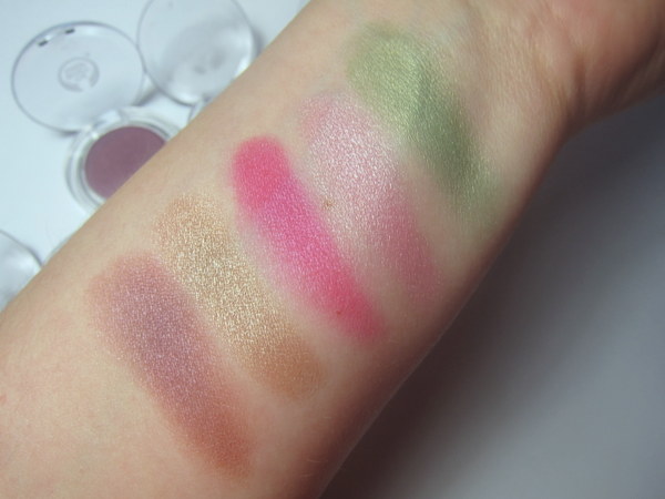 Body Shop Colour Crush swatches