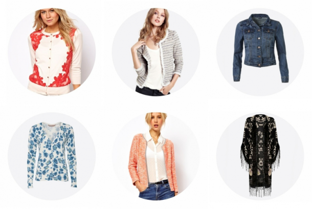 Summer 2013 jackets and cardis