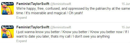 feminist taylor swift