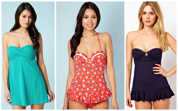 Debenhams  €47 Floozie by Frost French at Debenhams Underwired €30  Asos Juicy Couture Swim Dress €204