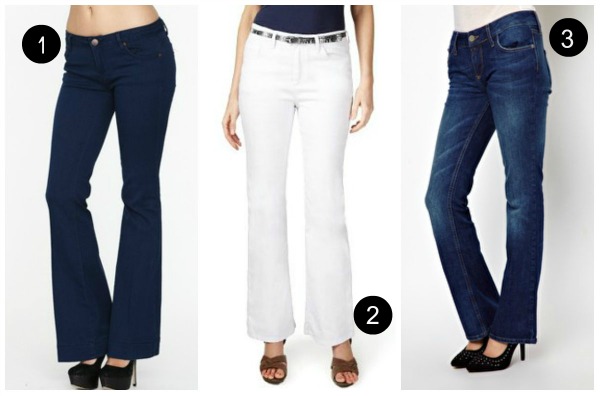 boot-cut jeans are back for summer 2013