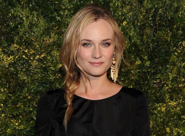 diane kruger fishtail braid