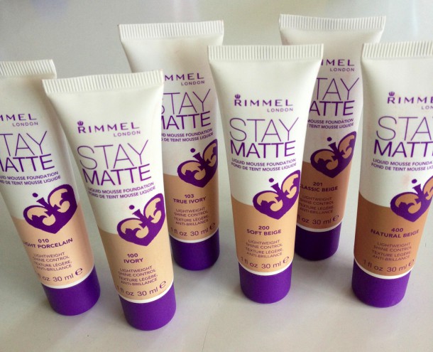 rimmel stay matte foundation