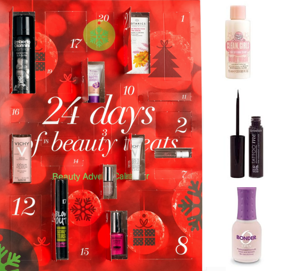 Boots Advent Calendar Countdown To Christmas With 24 Mini Beauty