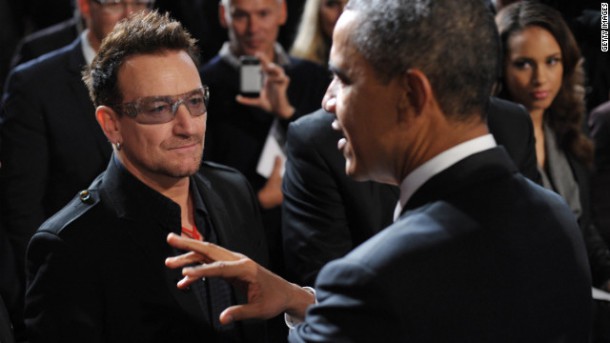 Bono and Barack (Getty Images)