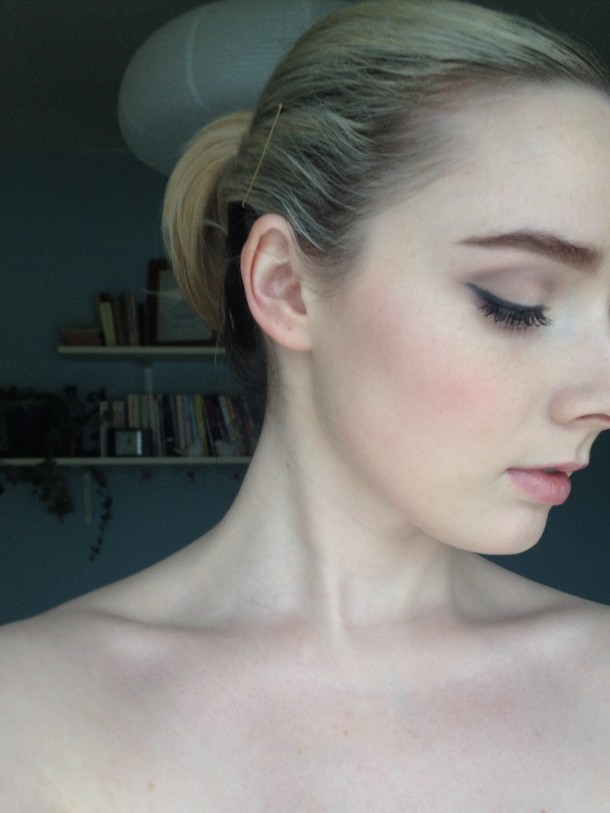 diy bridal blush and highlight