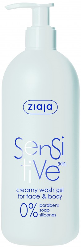 SENSITIVE creamy wash gel