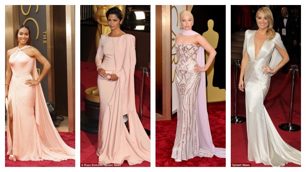 Jada Pinkett Smith in Atelier Versace | Camila Alves in Gabriela Cadena | Lady Gaga in Versace |Kate Hudson in Atelier Versace