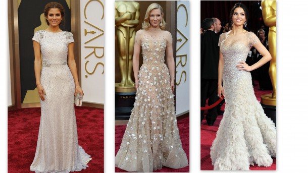 Maria Menounos in Johanna Johnson |Cate Blanchett in Armani Prive|Jenna Dewan Tatum in Reem Acra