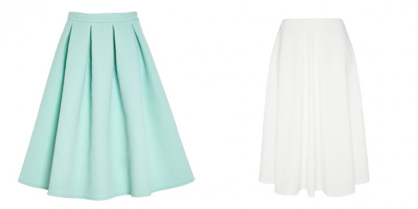 midi skirts