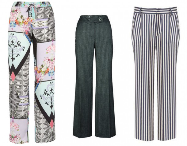 wide leg trousers