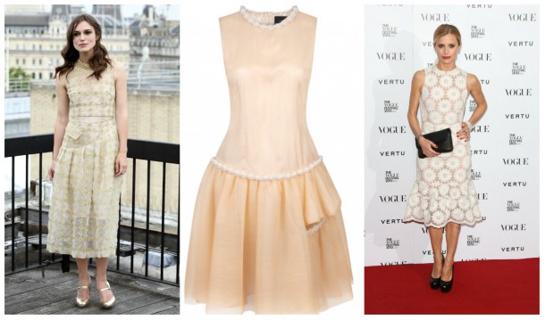 Kiera Knightley, Dress from the Spring Summer 2014 collection, Laura Bailey