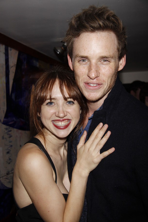 Zoe Kazan and Eddie Redmayne