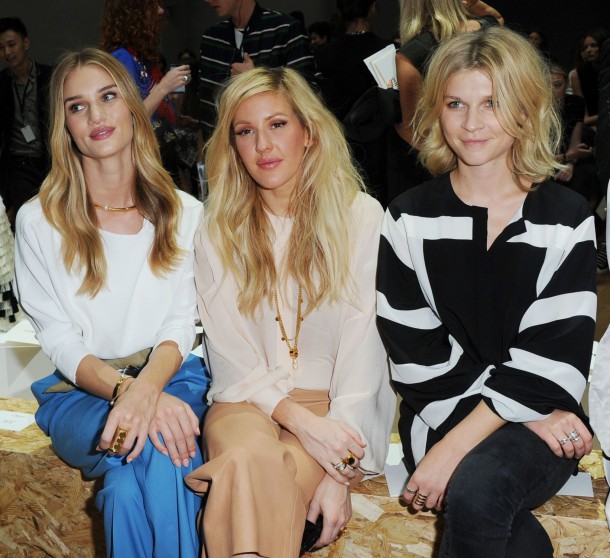 Paris . Chloe : Front Row - Paris Fashion Week Womenswear Spring/Summer 2015